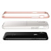 Verus High Pro Shield Case - висок клас хибриден удароустойчив кейс за iPhone XS, iPhone X (бял-розов) 4