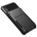 Verus Damda Folder Case - висок клас хибриден удароустойчив кейс с място за кр. карти за iPhone XS, iPhone X (черен) 3