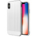 Verus Shine Coat Case - хибриден удароустойчив кейс за iPhone XS, iPhone X (бял) 1