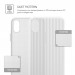 Verus Shine Coat Case - хибриден удароустойчив кейс за iPhone XS, iPhone X (бял) 6