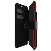 Verus Dandy Layered Case - кожен калъф, тип портфейл за iPhone XS, iPhone X (черен) 2