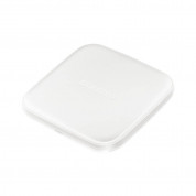 Samsung Wireless QI Charging Station Mini Pad EP-PA510BWEGWW- поставка (пад) за безжично захранване за QI съвместими устройства (бял)