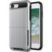 Verus Damda Folder Case - висок клас хибриден удароустойчив кейс с място за кр. карти за iPhone 8, iPhone 7 (сребрист) 1