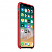 Apple Silicone Case for iPhone X, iPhone XS (red) 3