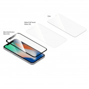 Torrii BodyGlass Full Frame Glass - калено стъклено защитно покритие 0.26мм. с извити ръбове за целия дисплей на iPhone 11 Pro, iPhone XS, iPhone X (прозрачен-бял) 2