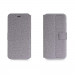 Torrii Gemini Case - двулицев кожен калъф, тип портфейл за iPhone XS, iPhone X (сребрист) 4