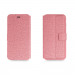 Torrii Gemini Case - двулицев кожен калъф, тип портфейл за iPhone XS, iPhone X (розово злато) 4