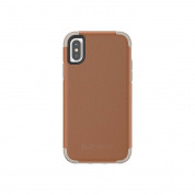 Griffin Survivor Prime Leather for iPhone XS, iPhone X (Brown)