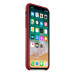 Apple iPhone Leather Case - оригинален кожен кейс (естествена кожа) за iPhone X (червен) 4