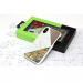 Torrii Puzzle Case - хибриден (поликарбонат, алуминий, мрамор и перли) кейс за iPhone XS, iPhone X (бял) 5