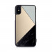 Torrii Puzzle Case - хибриден (поликарбонат, алуминий и мрамор) кейс за iPhone XS, iPhone X (черен) 1