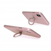 Torrii Solitaire Case - поликарбонатов кейс за iPhone XS, iPhone X (розово злато) 2
