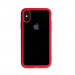 Torrii Torero Case - хибриден удароустойчив кейс за iPhone XS, iPhone X (червен-прозрачен) 1