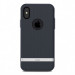 Moshi Vesta Case - хибриден удароустойчив кейс за iPhone XS, iPhone X (тъмносин)	 1