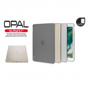 Torrii Opal Case - поликарбонатов кейс за iPad 5 (2017), iPad 6 (2018) (съвместим с Apple Smart cover) - (прозрачен-мат) 2