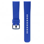 Samsung Silicone Band 20mm (ET-YSN60MLEGWW) - оригинална силиконова каишка за Samsung Galaxy Watch, Huawei Watch, Xiaomi, Garmin и други часовници с 20мм захват (син)