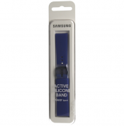 Samsung Silicone Band 20mm (ET-YSN60MLEGWW) - оригинална силиконова каишка за Samsung Galaxy Watch, Huawei Watch, Xiaomi, Garmin и други часовници с 20мм захват (син) 1
