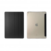 Torrii Torrio Case - кожен кейс и поставка за iPad Pro 12.9 (2015), iPad Pro 12.9 (2017) (черен)