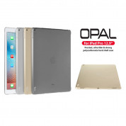 Torrii Opal Case - поликарбонатов кейс за iPad Pro 12.9 (2015), iPad Pro 12.9 (2017) (съвместим с Apple Smart cover) - (прозрачен-мат) 11