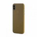 Tucano Nuvola Case - тънък полипропиленов кейс (0.3 mm) за iPhone XS, iPhone X (златист)  2