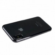 Tucano Elektro Flex Case - силиконов (TPU) калъф за iPhone XS, iPhone X (прозрачен-черен) 2