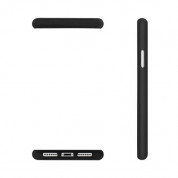 Artwizz Silicone Case - силиконов (TPU) калъф за iPhone XS, iPhone X (черен) 4