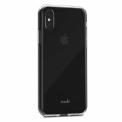 Moshi Vitros Case - силиконов (TPU) калъф за iPhone XS, iPhone X (прозрачен) 1