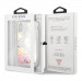 Guess Glitter Palm Spring Hard Case - дизайнерски кейс с висока защита за Apple iPhone XS, iPhone X (златист-прозрачен) 5