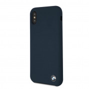 BMW Signature Silicone Hard Case iPhone XS, iPhone X (navy) 1