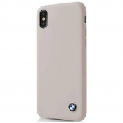 BMW Signature Silicone Hard Case iPhone X (taupe)