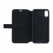 BMW Signature Leather Booktype Case - кожен калъф (естествена кожа), тип портфейл за iPhone XS, iPhone X (черен) 4