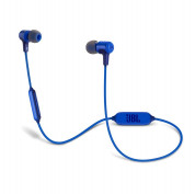 JBL E25 BT Wireless in-ear headphones - безжични слушалки с микрофон и управление на звука (син)