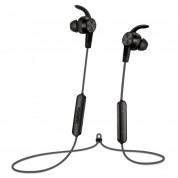 Huawei BT Sport-Headset Lite AM61 - безжични спортни слушалки за iPhone, Samsung, Sony, HTC и мобилни телефони с Bluetooth (черен)