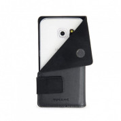 Tucano Universal Case Size XL - универсален кожен калъф за смартфони размер XL (черен)  4