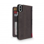 TwelveSouth BookBook for iPhone XS, iPhone X (brown)