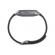 Fitbit Ionic Watch - умен фитнес часовник с известия и следене на дневната и нощна активност на организма за iOS, Android и Windows Phone (тъмносив) 2