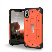 Urban Armor Gear Pathfinder - удароустойчив хибриден кейс за iPhone XS, iPhone X (оранжев)