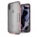 Ghostek Cloak 3 Case  - хибриден удароустойчив кейс за iPhone X (прозрачен-розов) 1