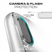 Ghostek Cloak 3 Case  - хибриден удароустойчив кейс за iPhone XS, iPhone X (прозрачен-златист) 6