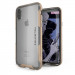 Ghostek Cloak 3 Case  - хибриден удароустойчив кейс за iPhone XS, iPhone X (прозрачен-златист) 1