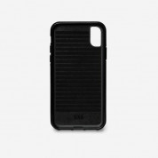 Sena Bence Lugano Wallet Leather Case - кожен (естествена кожа) кейс с джоб за кредитна карта за iPhone XS, iPhone X (кафяв) 3