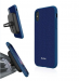 Evutec Aergo Ballistic Nylon - хибриден TPU кейс и магнитна поставка за iPhone XS, iPhone X (син) 1