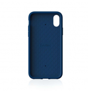Evutec Aergo Ballistic Nylon - хибриден TPU кейс и магнитна поставка за iPhone XS, iPhone X (син) 8