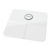 Fitbit Aria 2 WiFi Smart Scale - безжичен кантар за измерване на тегло, телесна маса, мазнини и др. за iOS, Android и Windows (бял) 1