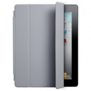 Apple Smart Cover - полиуретаново покритие за iPad 4, iPad 3, iPad 2 (сив)