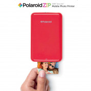 Polaroid ZIP Instant Photoprinter - мобилен принтер за снимки (червен)