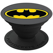 Popsockets DC Batman Icon - поставка и аксесоар против изпускане на вашия смартфон (черен)