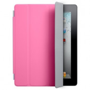 Apple Smart Cover - полиуретаново покритие за iPad 4, iPad 3, iPad 2 (розов)
