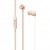 Beats urBeats3 Earphones with Lightning Connector - слушалки с микрофон за iPhone, iPod, iPad и устройства с Lightning конектор (златист-мат)