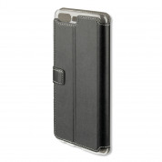 4smarts Supremo Book Flip Case - кожен калъф с поставка и отделение за кр. карта за OnePlus 5 (черен) 1